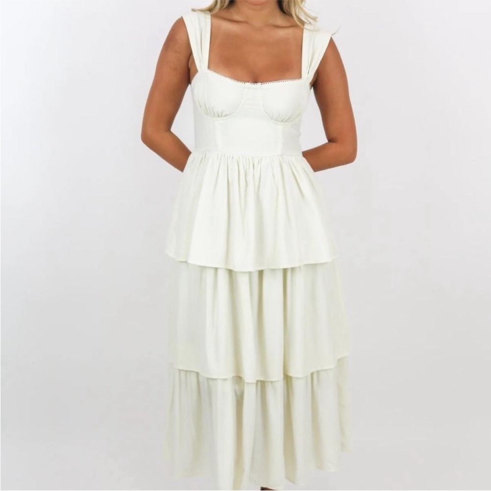 WeWoreWhat Poplin Midi Dress
